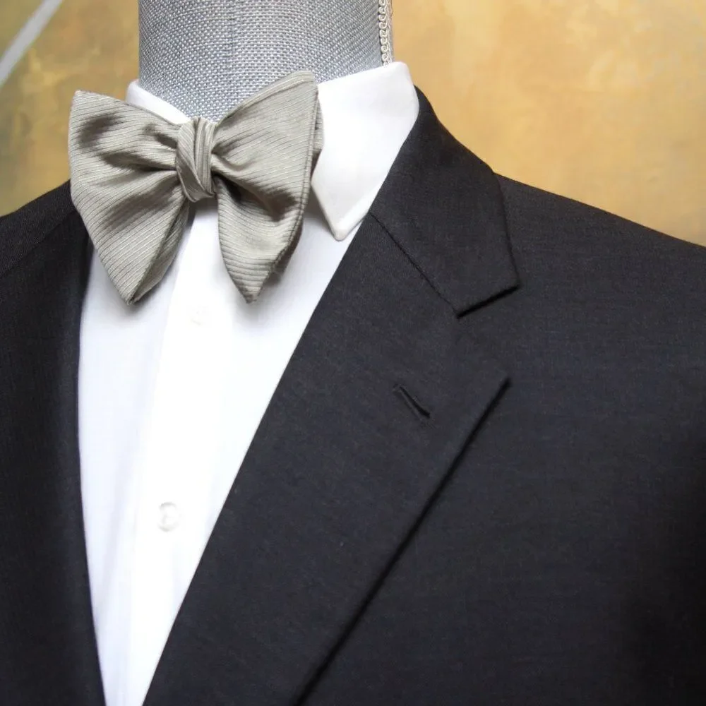 NWT Men's Self-tied Bow Tie Silk big Butterfly Bowtie S673‎